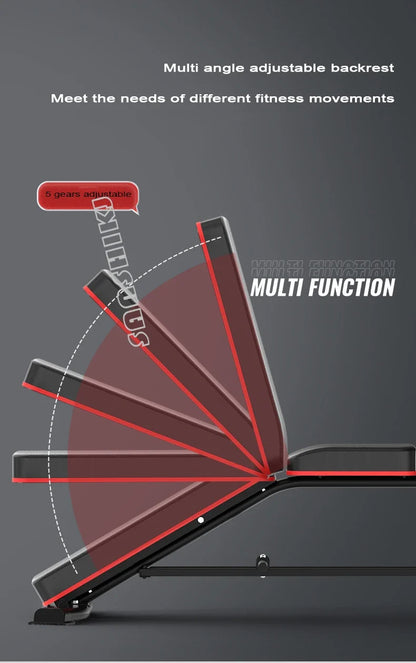 New Upgraded Multi-function Weightlifting Bench, Home Abdominal Waist Fitness Bench, Dumbbell Training Auxiliary Stool